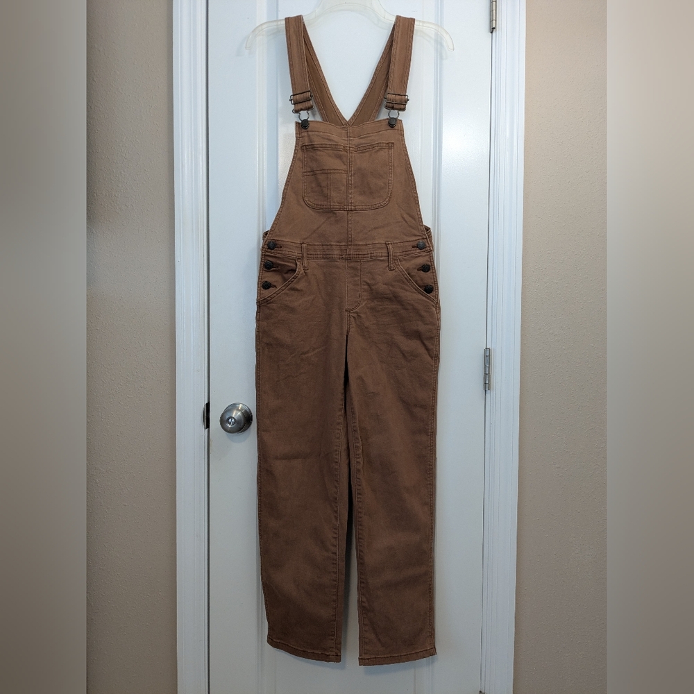 Sonoma Brown Tan Women's Overalls